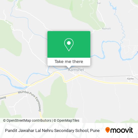 Pandit Jawahar Lal Nehru Secondary School map