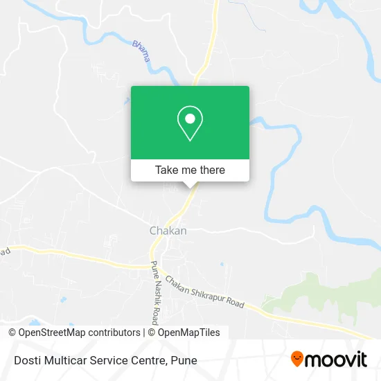 Dosti Multicar Service Centre map