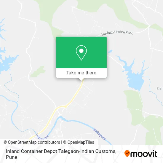 Inland Container Depot Talegaon-Indian Customs map
