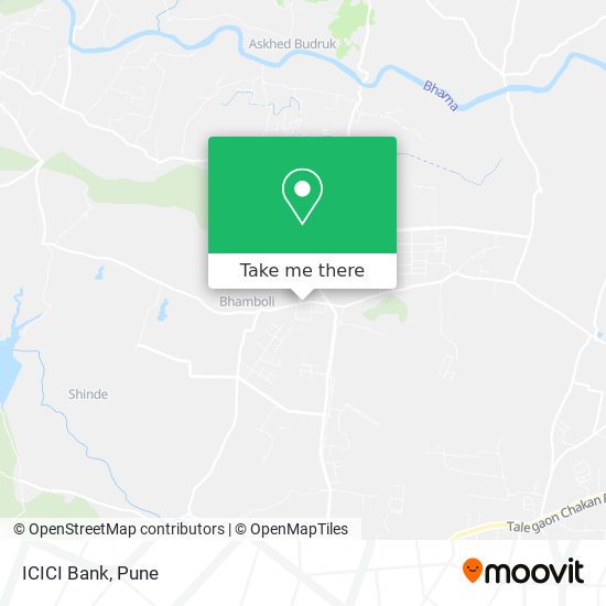 ICICI Bank map