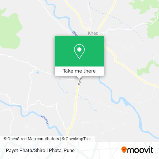 Payet Phata/Shiroli Phata map