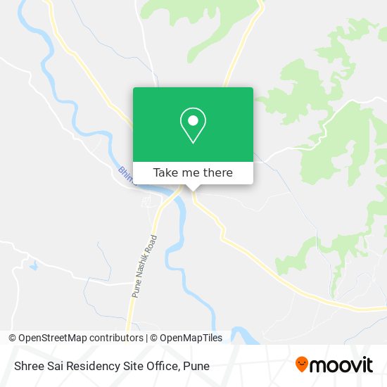 Shree Sai Residency Site Office map