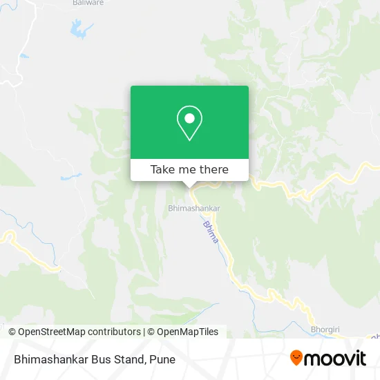Bhimashankar Bus Stand map