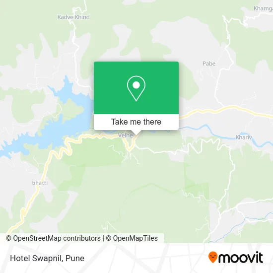 Hotel Swapnil map