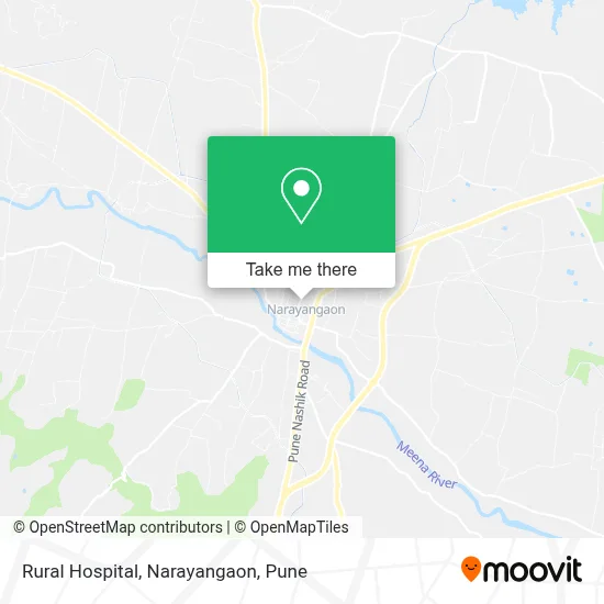 Rural Hospital, Narayangaon map