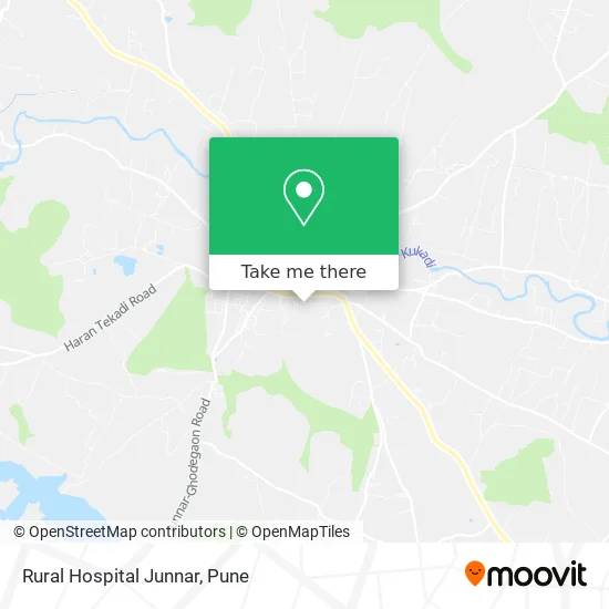 Rural Hospital Junnar map