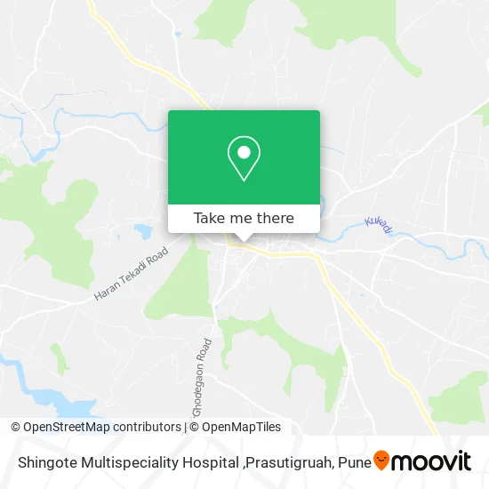 Shingote Multispeciality Hospital ,Prasutigruah map