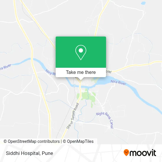 Siddhi Hospital map