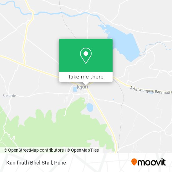 Kanifnath Bhel Stall map