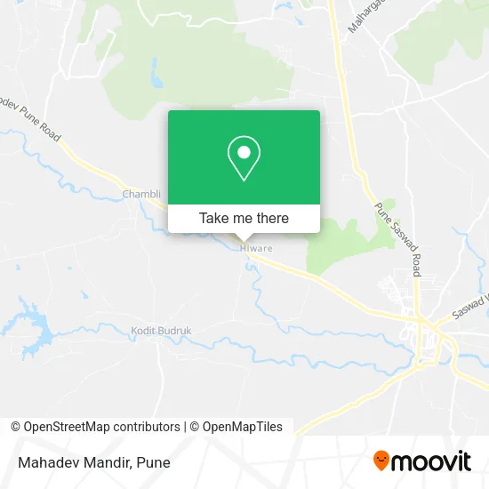 Mahadev Mandir map