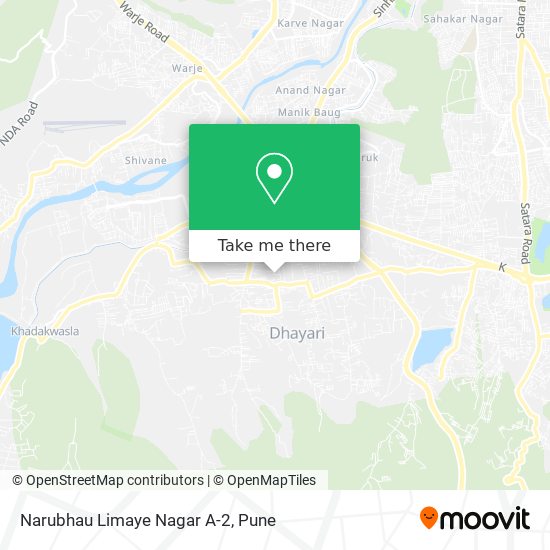 Narubhau Limaye Nagar A-2 map