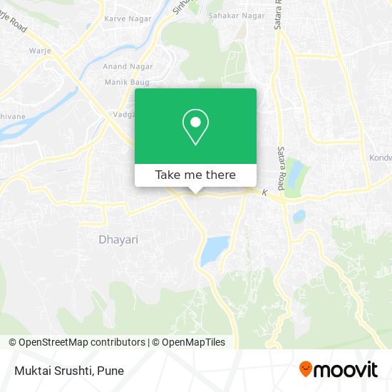 Muktai Srushti map
