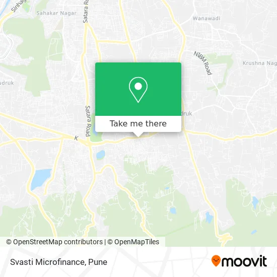 Svasti Microfinance map