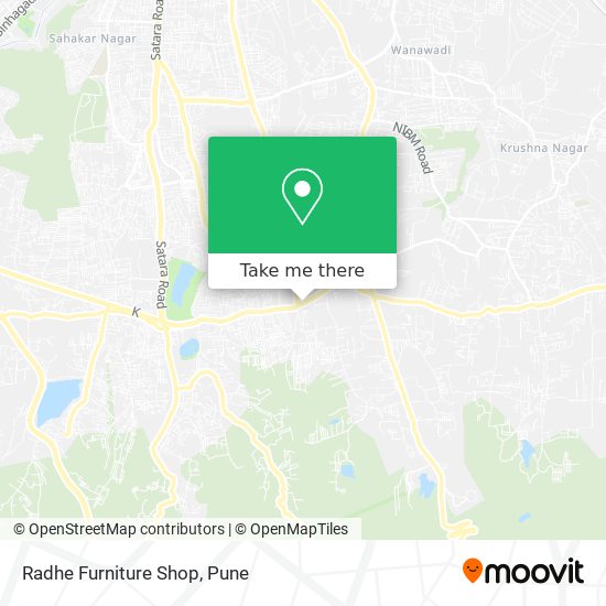 Radhe Furniture Shop map