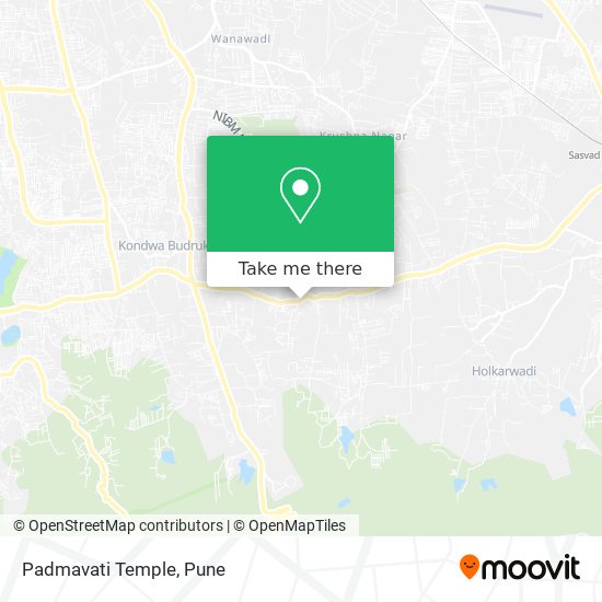 Padmavati Temple map