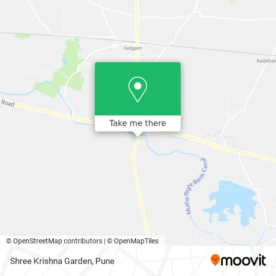 Shree Krishna Garden map