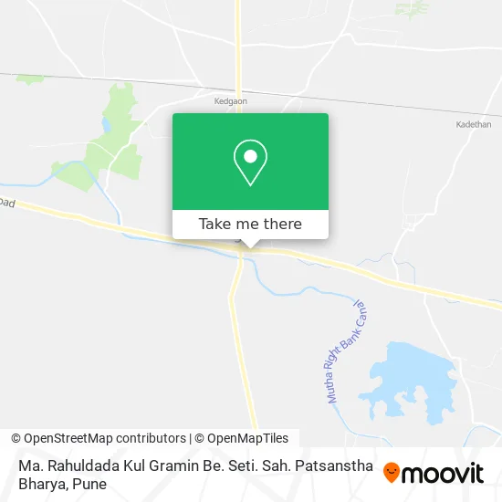 Ma. Rahuldada Kul Gramin Be. Seti. Sah. Patsanstha Bharya map