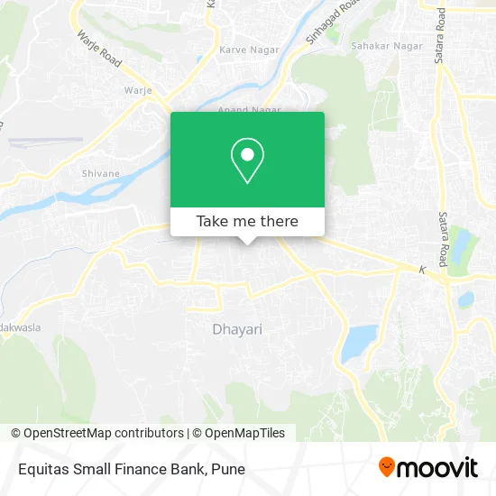 Equitas Small Finance Bank map