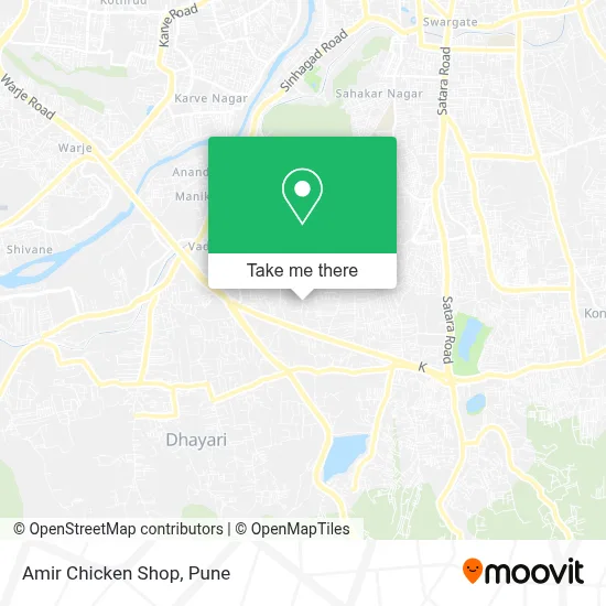 Amir Chicken Shop map