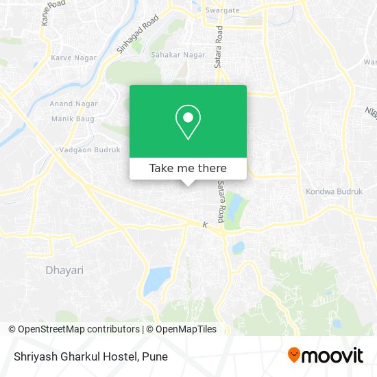 Shriyash Gharkul Hostel map