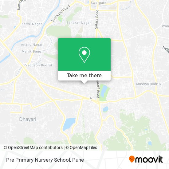 Pre Primary Nursery School map