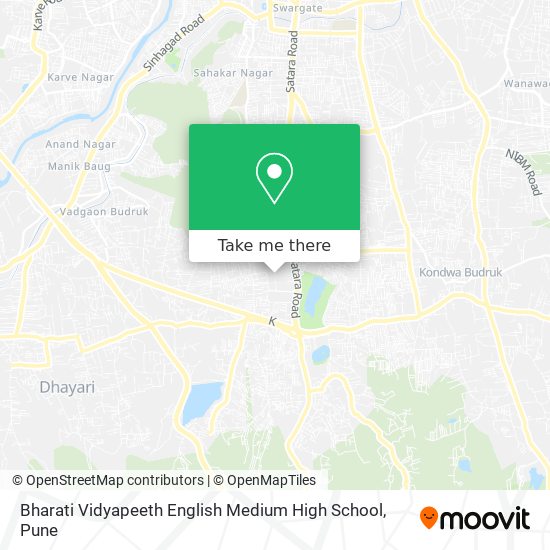 Bharati Vidyapeeth English Medium High School map