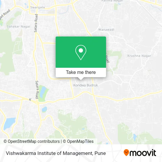 Vishwakarma Institute of Management map
