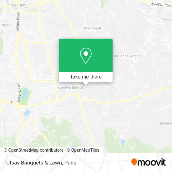 Utsav Banquets & Lawn map