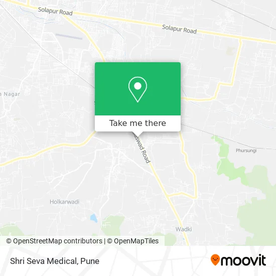 Shri Seva Medical map