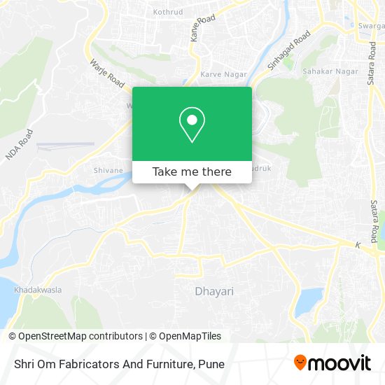 Shri Om Fabricators And Furniture map