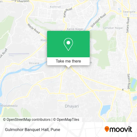 Gulmohor Banquet Hall map