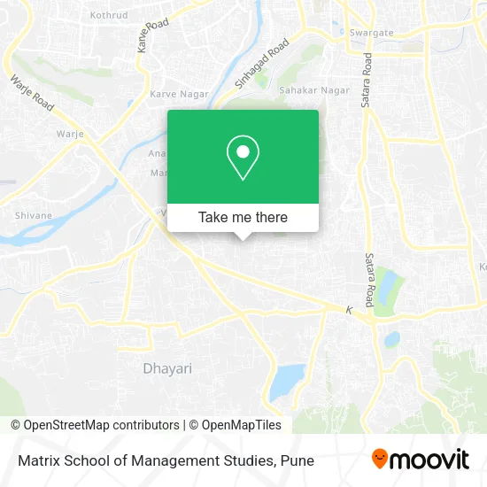 Matrix School of Management Studies map