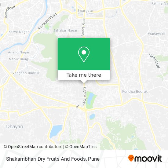 Shakambhari Dry Fruits And Foods map