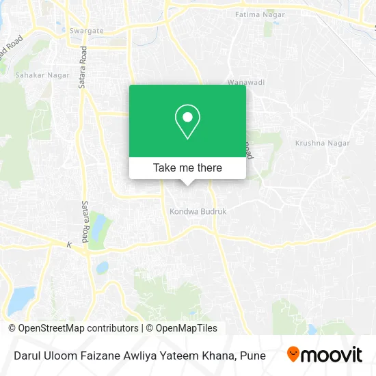 Darul Uloom Faizane Awliya Yateem Khana map