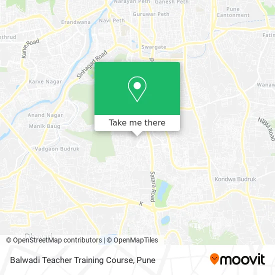 Balwadi Teacher Training Course map