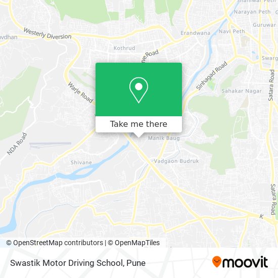 Swastik Motor Driving School map