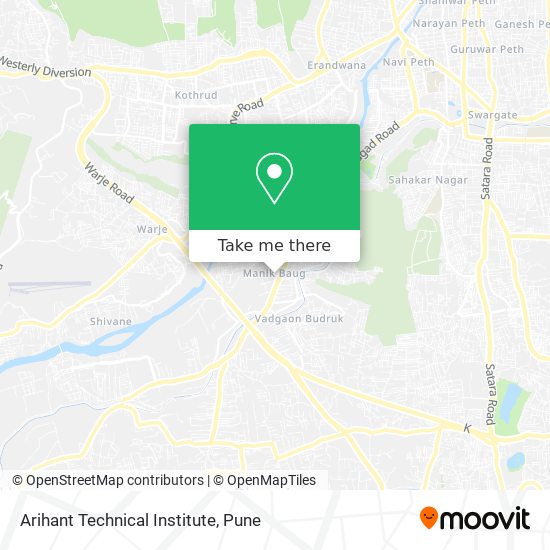 Arihant Technical Institute map