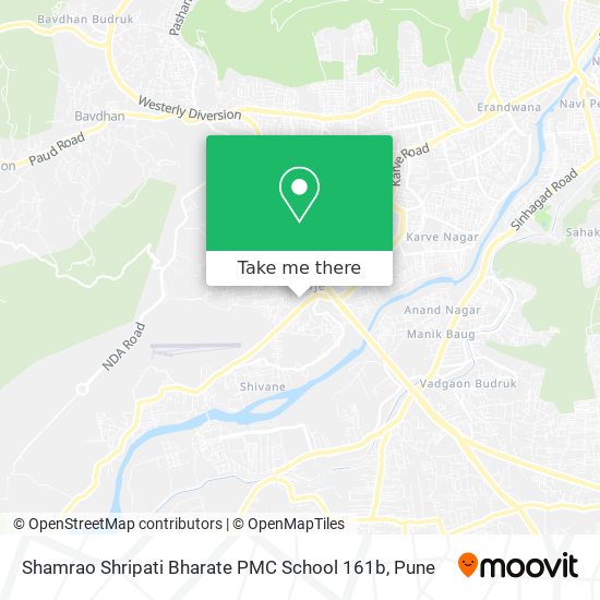 Shamrao Shripati Bharate PMC School 161b map