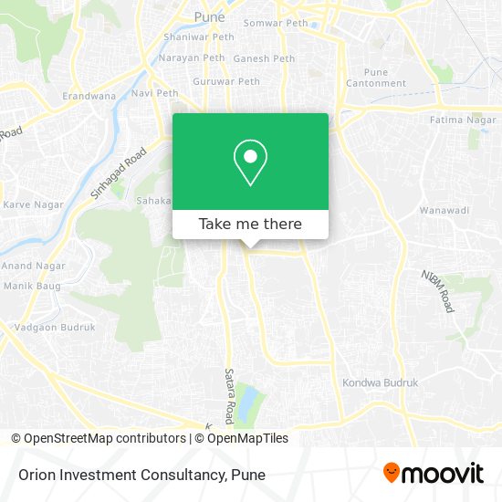 Orion Investment Consultancy map