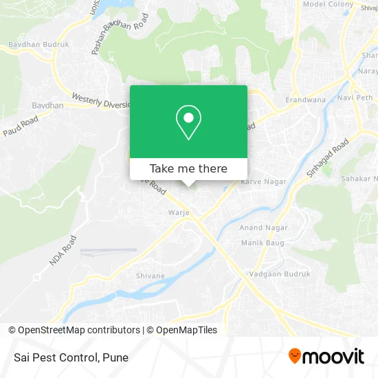 Sai Pest Control map