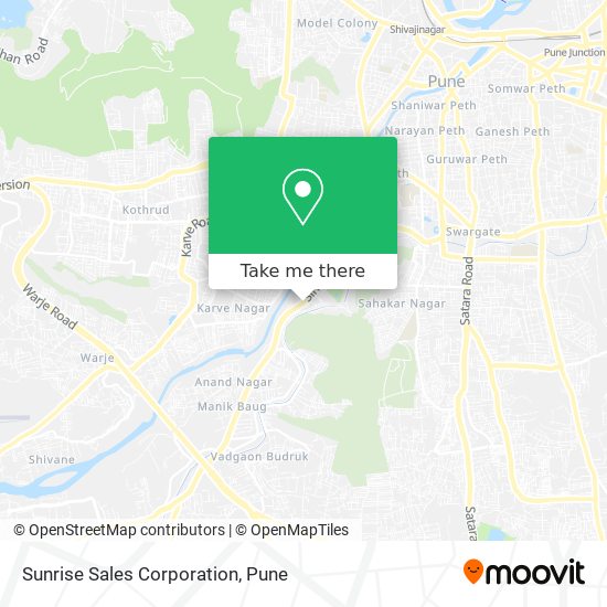 Sunrise Sales Corporation map