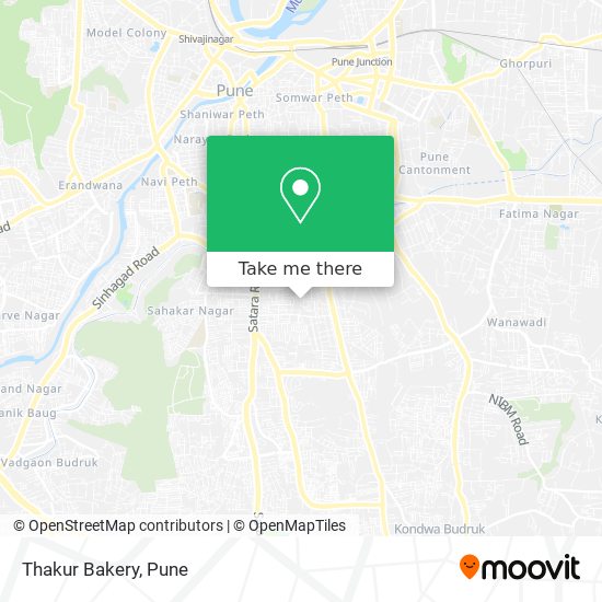 Thakur Bakery map