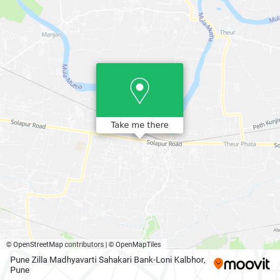 Pune Zilla Madhyavarti Sahakari Bank-Loni Kalbhor map