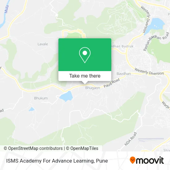 ISMS Academy For Advance Learning map