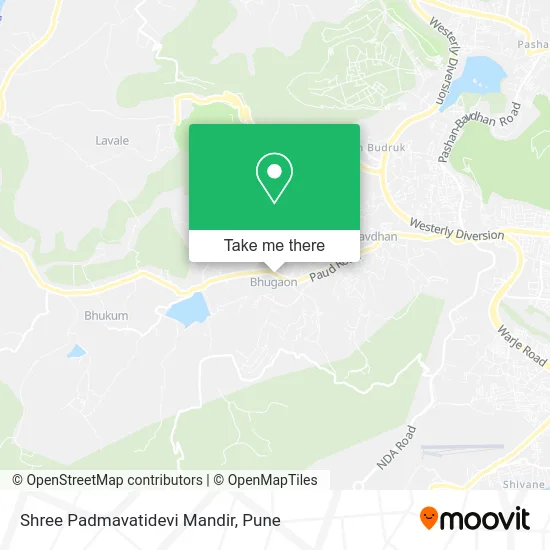 Shree Padmavatidevi Mandir map