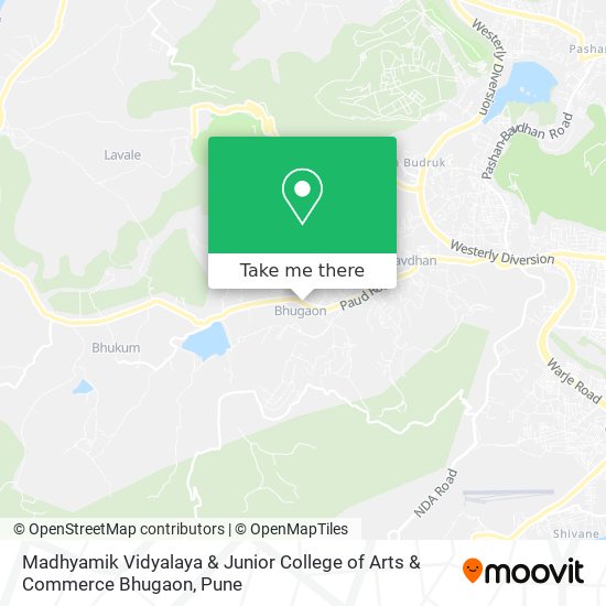 Madhyamik Vidyalaya & Junior College of Arts & Commerce Bhugaon map