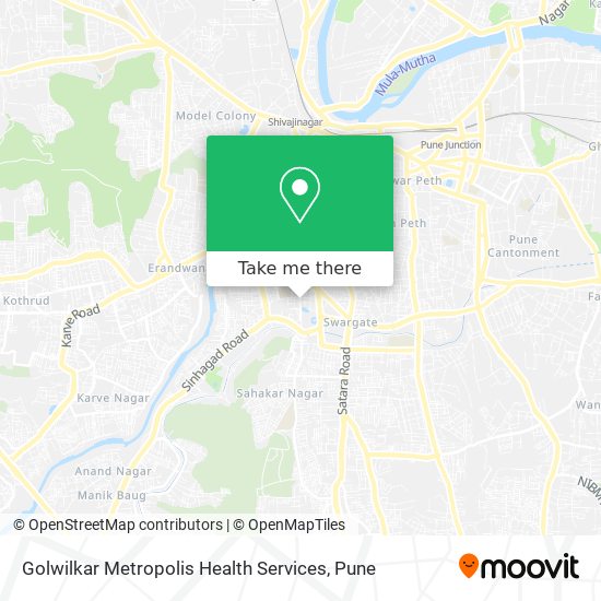 Golwilkar Metropolis Health Services map