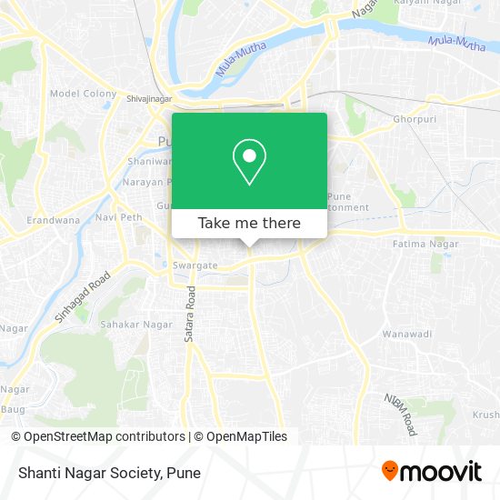 Shanti Nagar Society map