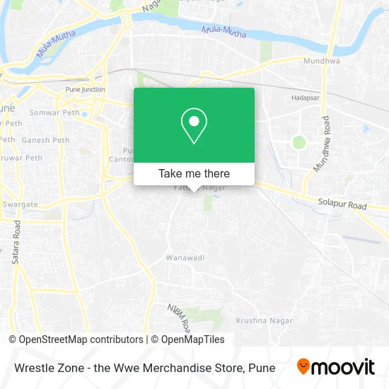 Wrestle Zone - the Wwe Merchandise Store map