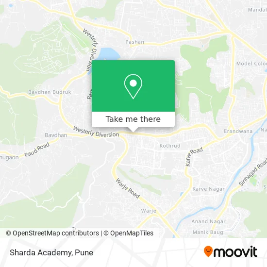 Sharda Academy map